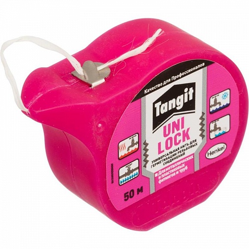 нить для герметизации резьбы TANGIT UNI LOCK 50 м